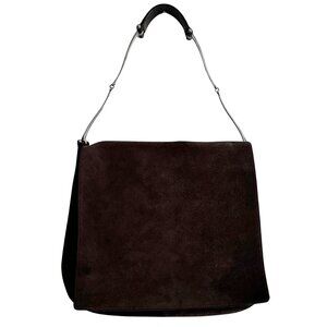 •SOLD•Gucci Vintage Brown Suede Horsebit Hobo - Tom Ford Era